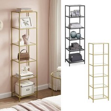 Glasregal mit 6 Ablagen