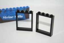 Lego (c) 2x Fenster Rahmen -