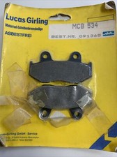 Lucas Bremsbelag "MCB 534" Standard  Motorrad #903