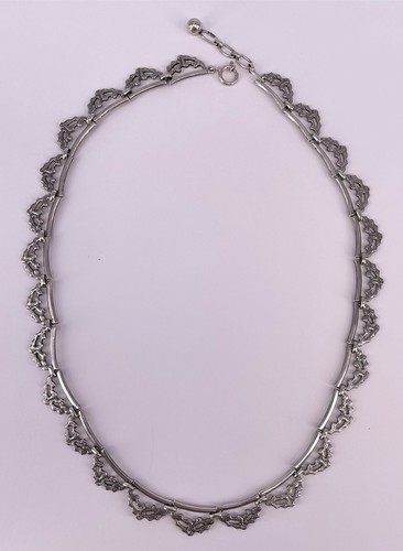 Jugendstil silbercollier 800 - jugendstil, silbercollier,