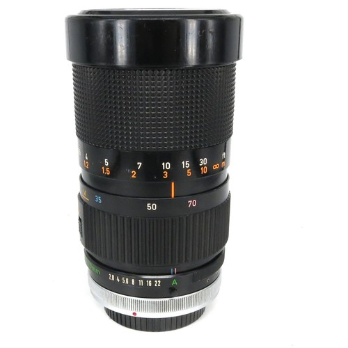Canon zoom lens - fd, 35-70mm