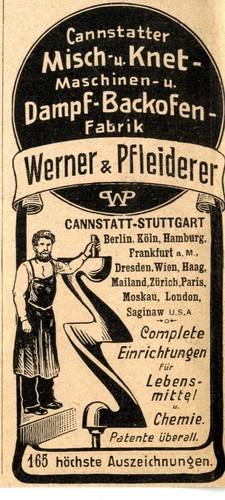 Werner pfleiderer cannstatt - &,