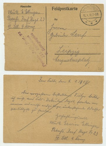 97261 feldpostkarte - 97261,