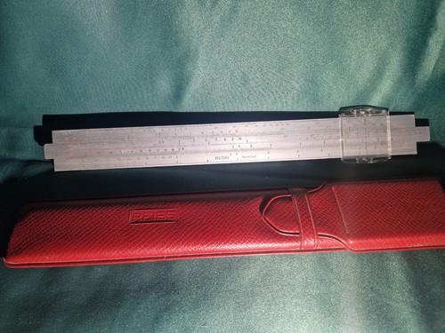 Rechenschieber etui reiss - rechenschieber,