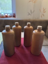 4 x Steingutflasche*