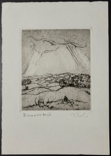 Rudolf koch einsamkeit - rudolf, koch,