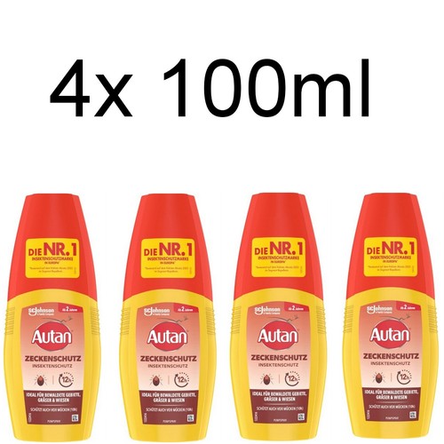 100ml autan zeckenschutz - 4x,
