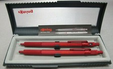 Rotring 600 Set Red Hexagonal