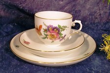 FÜRSTENBERG Bunte Blume - 1 Kaffeegedeck I.