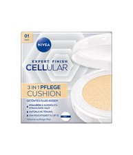 NIVEA Expert Finish Cellular 3in1 Pflege Cushion Make-Up 01 Hell LSF15 15ml