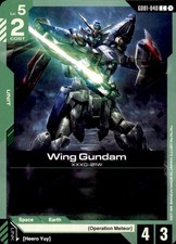 Gundam Newtype Rising GD040 Wing Gundam - Common