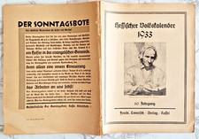 1933 Hessischer Volkskalender 