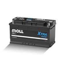 MOLL 84100  XTRA Charge "MADE IN GERMANY" Starterbatterie  12V 100Ah(20h) 900A(E