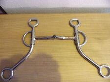 Gebiss Snaffle Bit with Shanks von Drinsinger 12,7 cm  Edelstahlschenkel