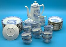 40 Tlg. Seltmann Weiden China Blau Dorothea Bavaria Kaffeeservice