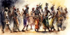 Wandbild: Afrikanische