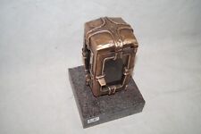 Grablampe, Grableuchte, Grablaterne aus Bronze Schneider  #153 mit Sockel L6