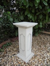 Sockel, Pfeiler, 80 cm, Torpfeiler, Figurensockel, Säule, Steinguss, Steinsäule