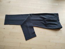 Bundfaltenhose aus dem Hause Paolo Negrato, Größe 102, anthrazit, sehr gut