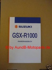GSXR 1000 K6 Fahrerhandbuch Neu / Owner Manual original Suzuki  NEW