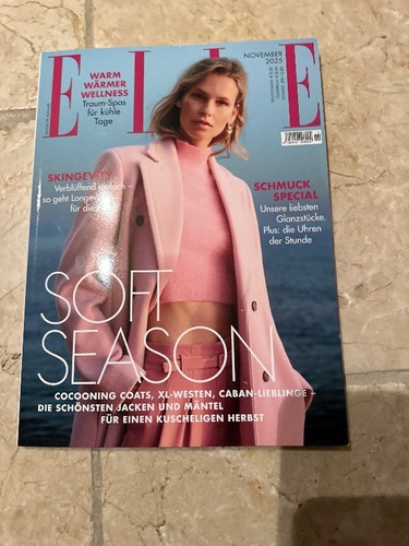 Elle zeitschrift november 2025 - elle,