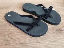 Flip Flops schwarz mit dicker