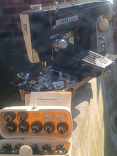 TOP Nähmaschine IDEAL AUTOMATIC Leder Jeans Seide Baumwolle