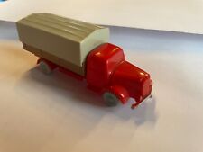 Wiking unverglast Mercedes Benz LKW rot Pritsche braun Plane hellgrau