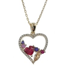 Konvolut Anhänger Herz