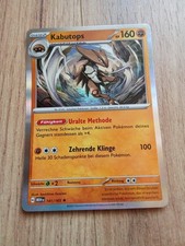 Pokemon Holo Karte Kabutops Deutsch 141/165