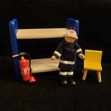 Wooden Firefighter Play Set