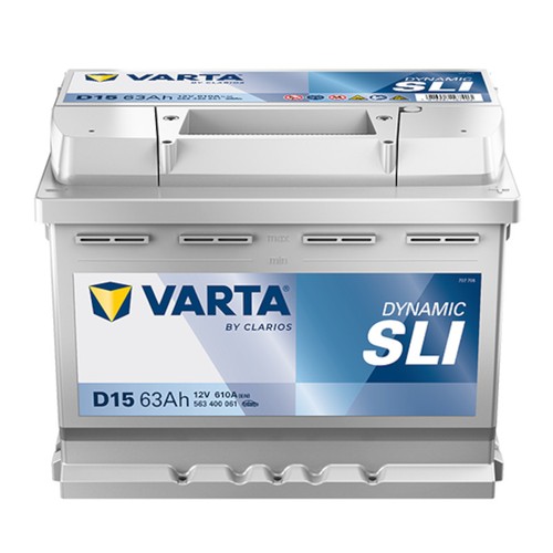 Varta d15 silver dynamic 63ah - d15,