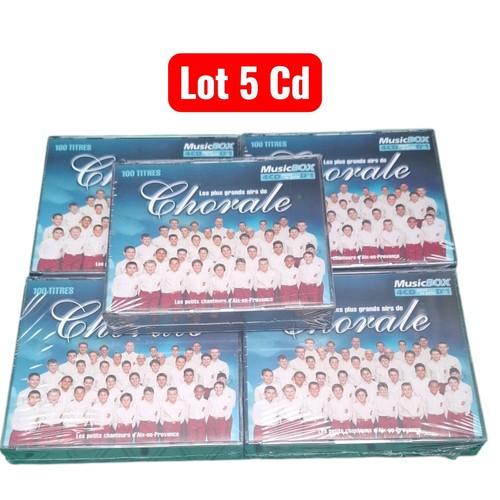 Set chorboxen 4cd neu - 5, im