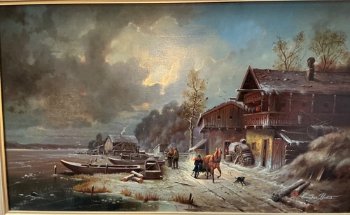Gemälde horst maria - gemälde, einöder