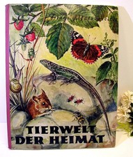 Tierwelt der Heimat (Sammelalbum Tiere,Herba-Verlag, 1Bild fehlt) 8.Auflage 1966