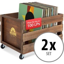 2x Schallplatten Vinyl Bambus