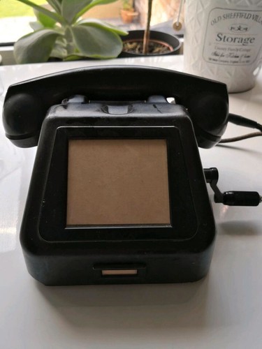 Antik kurbeltelefon telefon - antik,