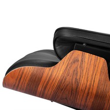 Pro Klassischer Eams Lounge Chair und Ottomane Echtes Leder Sessel Drehstuhl