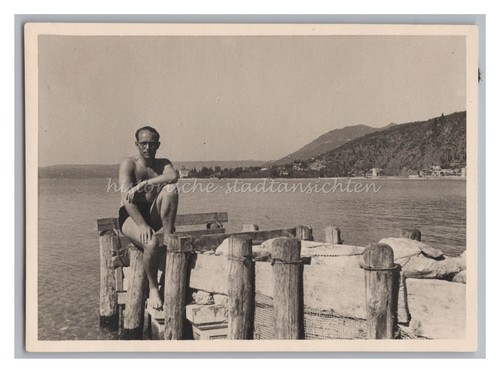 Gardasee italien 1938 mann - gardasee,