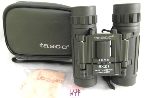 Tasco 8x21 fernglas grün - fernglas,