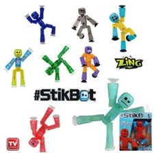 Original verpackt Stikbot Roboter Stickbots Stop Motion Animation Herbst neue Farben