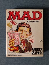 MAD Kartenspiel von Parker | Vollständig mit Blankokarten | Gut erhalten