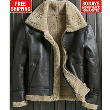 Herren B3 Raf Echtleder Jacke