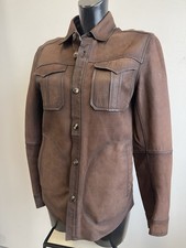 Massimo Dutti Leather Shirt