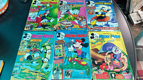 Ehapa micky maus comic lot - ehapa, (6