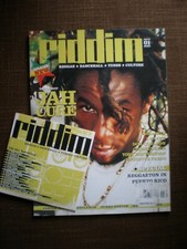 RIDDIM Magazin English Issue # 1 Jah Cure  Gentleman  Morgan Heritage  mit CD 