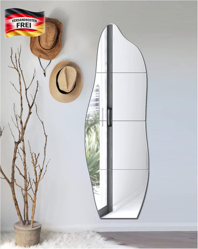 4er spiegel set - set, glas