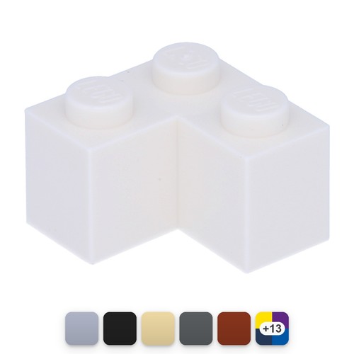 10x lego stein 2 ecke - 10x, x