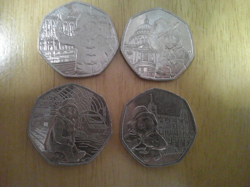 Paddington bear 50p - paddington,