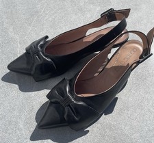 Pomme slingpumps - pomme, d'or